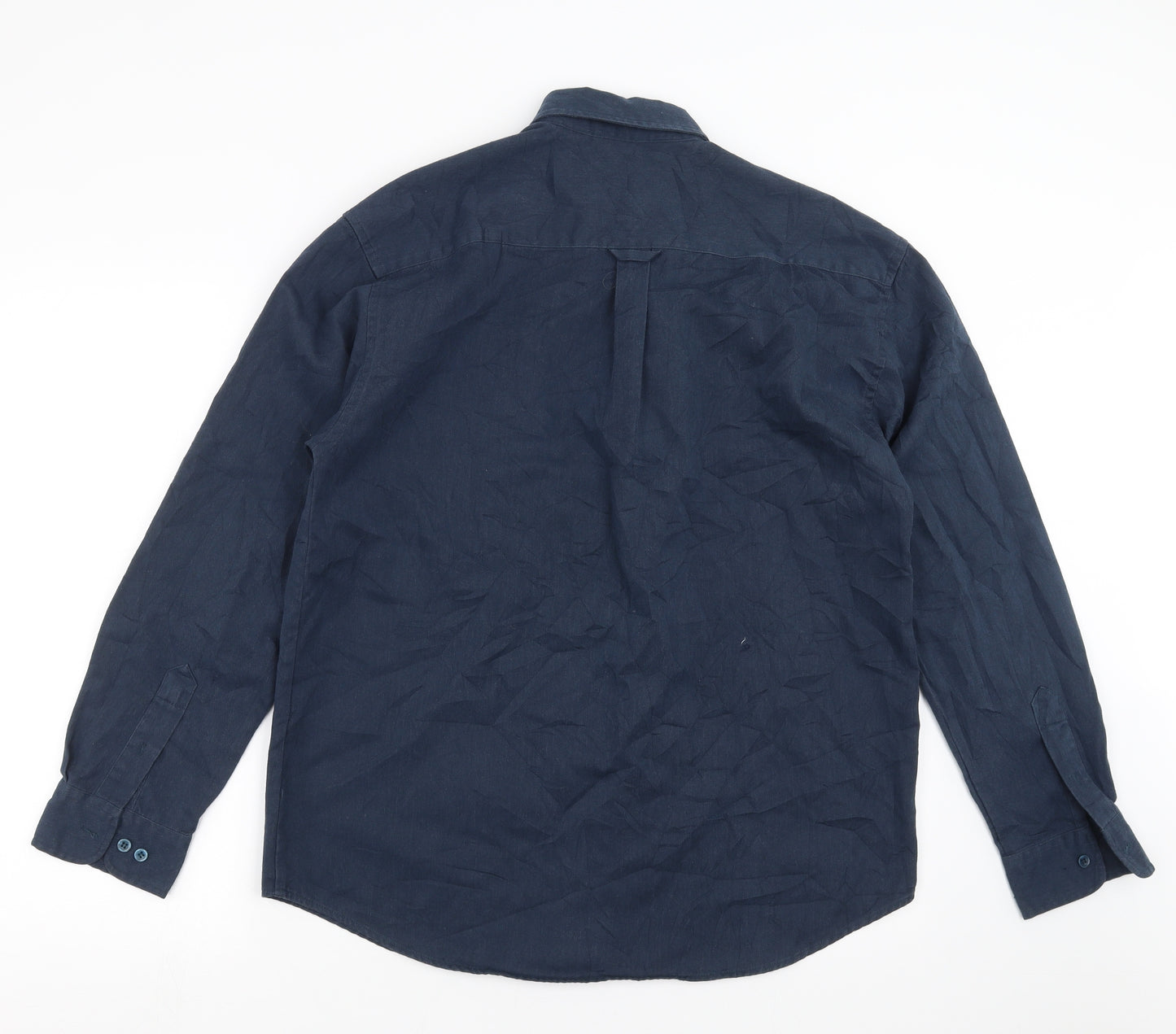 Disciple  Mens Blue    Button-Up Size M