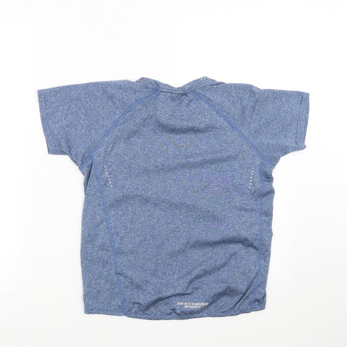 Skechers Boys Blue   Basic T-Shirt Size 10-11 Years  - active wear