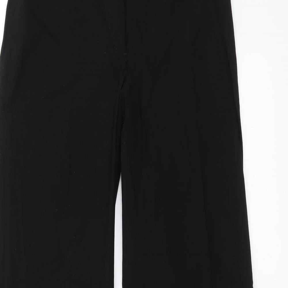 H&M Womens Black   Trousers  Size 8 L27 in