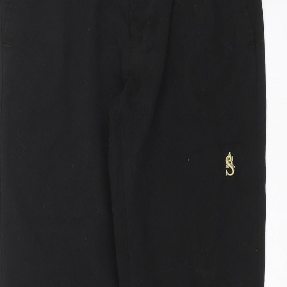 Banner Boys Black   Dress Pants Trousers Size S