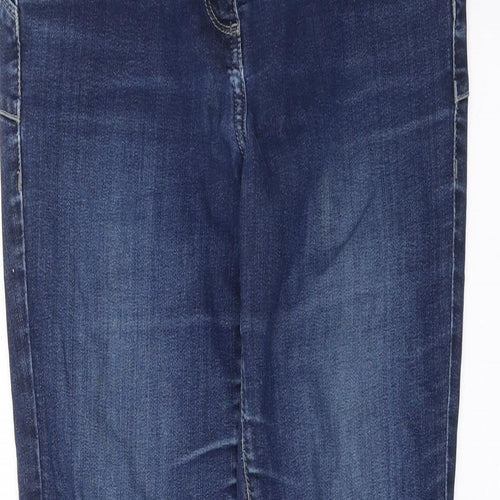 NEXT Womens Blue  Denim Skinny Jeans Size 12 L29 in