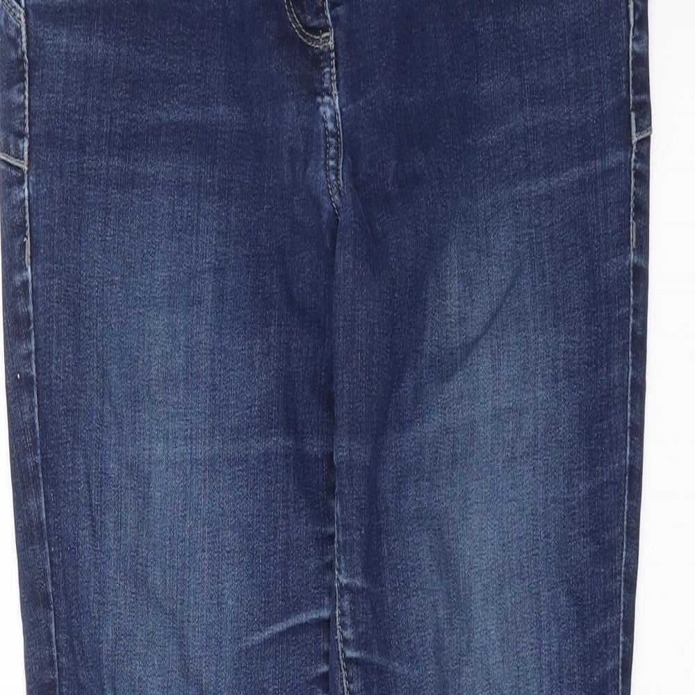 NEXT Womens Blue  Denim Skinny Jeans Size 12 L29 in