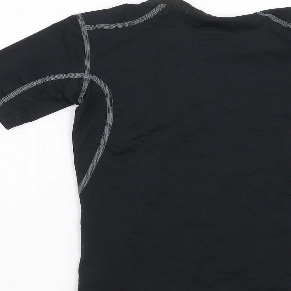 Nike Boys Black   Basic T-Shirt Size 12-13 Years  - Nikefit