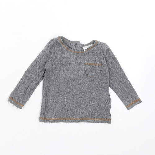 NEXT Baby Grey   Basic T-Shirt Size 3-6 Months