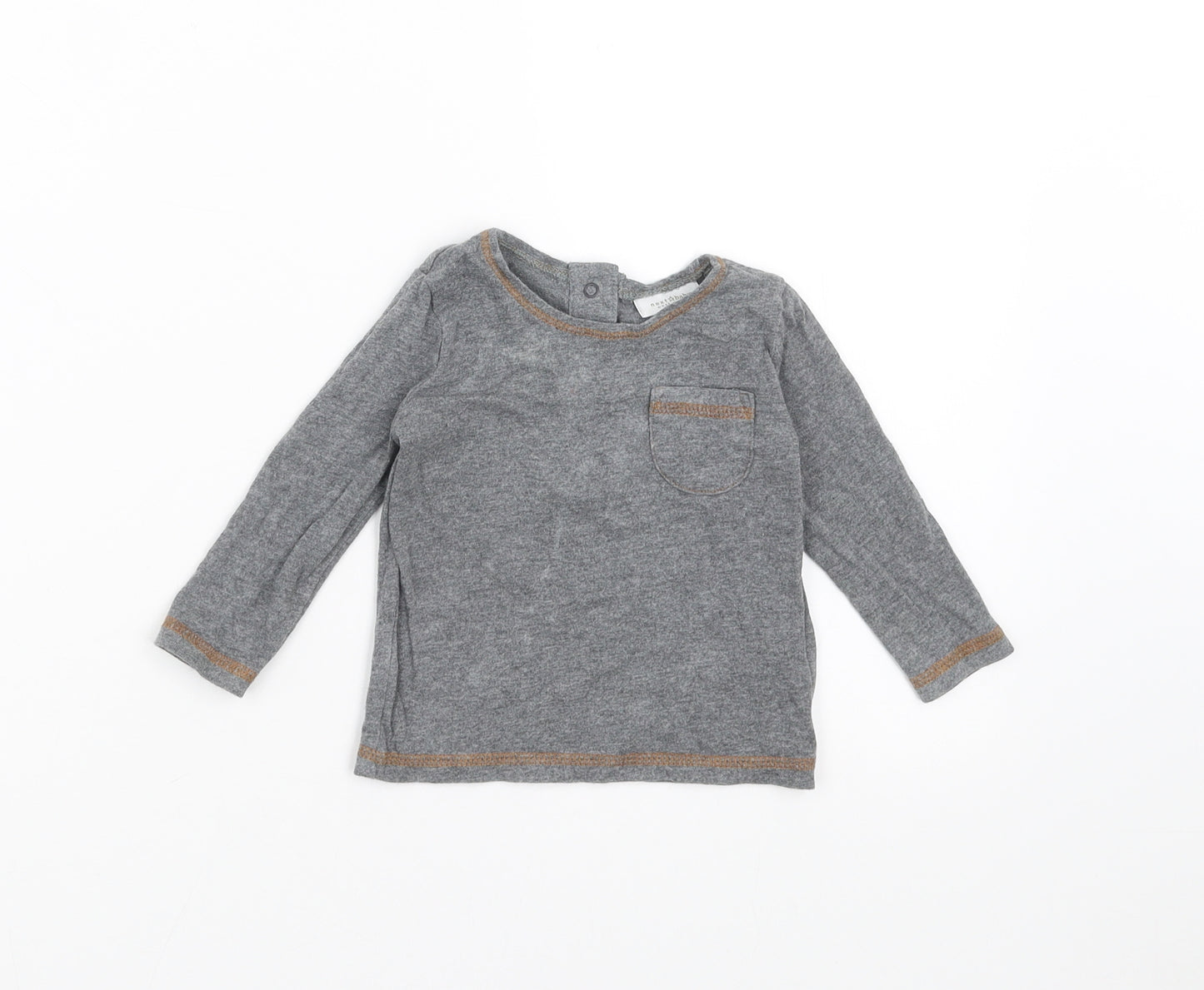 NEXT Baby Grey   Basic T-Shirt Size 3-6 Months