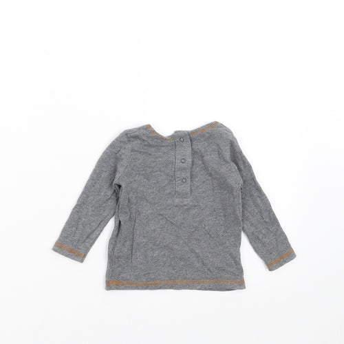 NEXT Baby Grey   Basic T-Shirt Size 3-6 Months