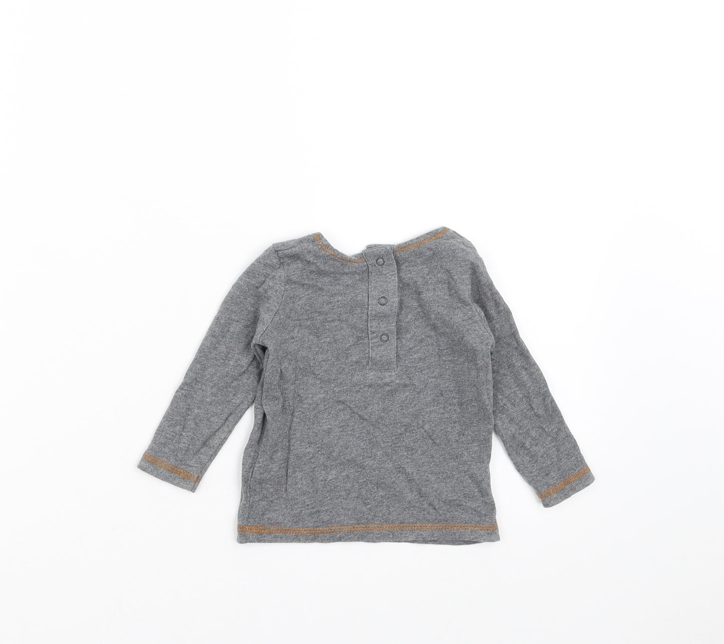 NEXT Baby Grey   Basic T-Shirt Size 3-6 Months