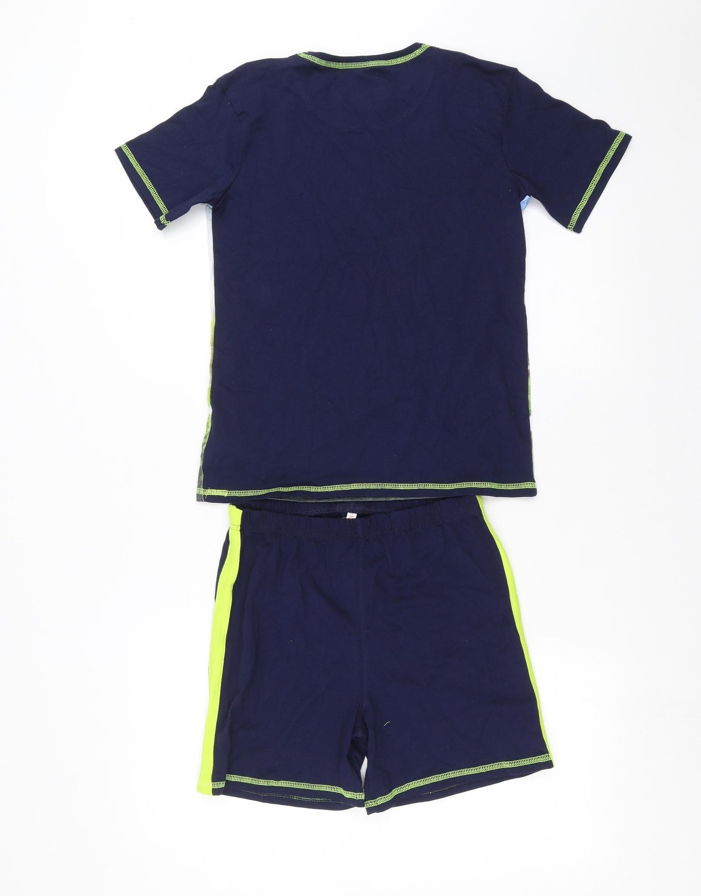 Blue Zoo Boys Blue    Pyjama Set Size 9-10 Years  - football