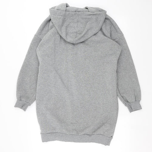 Fashion Womens Grey   Pullover Hoodie Size M  - vogue