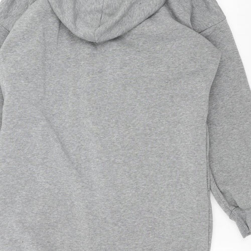 Fashion Womens Grey   Pullover Hoodie Size M  - vogue