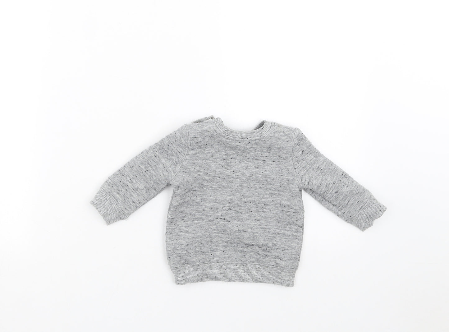 F&F Boys Grey   Pullover Jumper Size 0-3 Months  - cool
