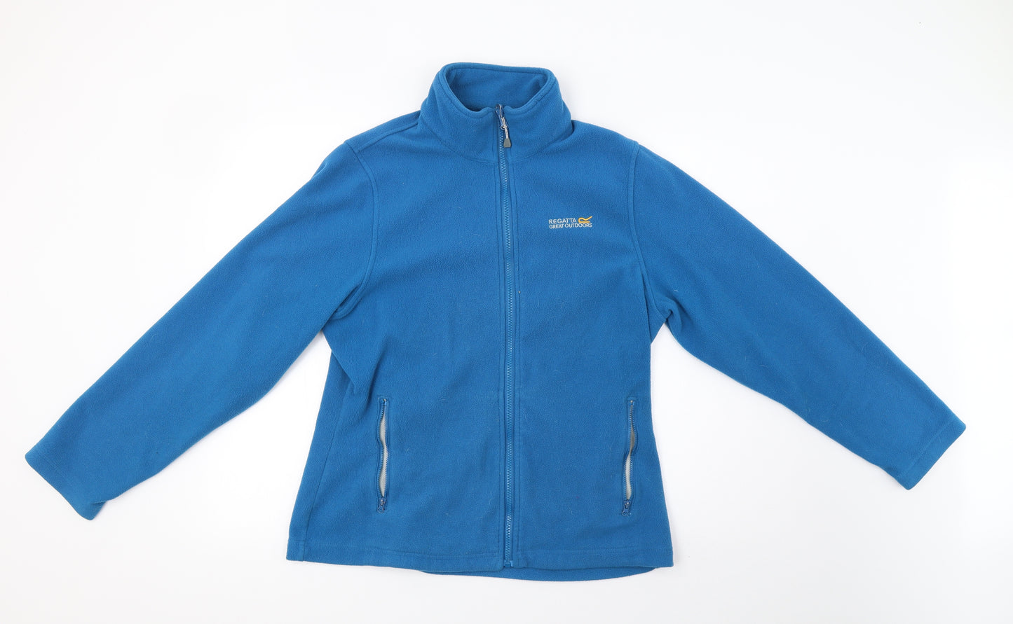 Regatta Womens Blue  Fleece Full Zip Sweatshirt Size 14