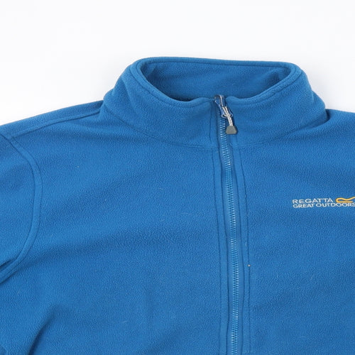 Regatta Womens Blue  Fleece Full Zip Sweatshirt Size 14