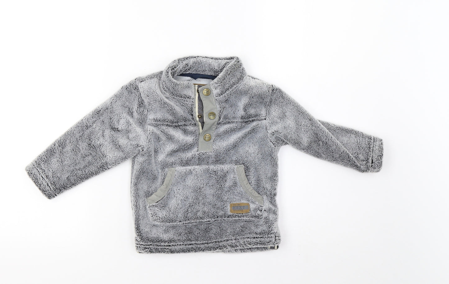 NEXT Boys Grey   Pullover Jumper Size 18-24 Months
