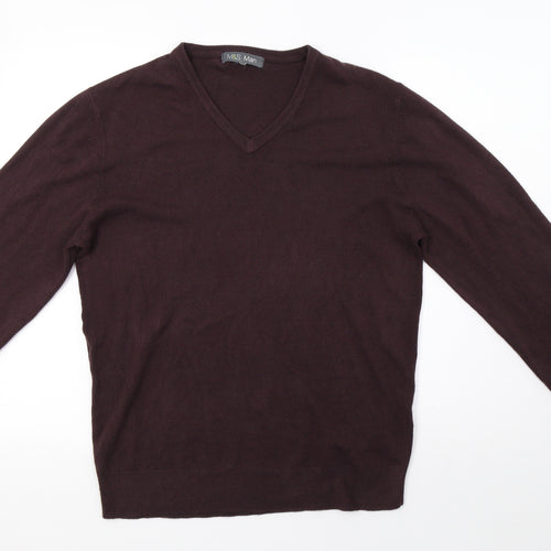 Marks and Spencer Mens Brown  Knit Pullover Sweatshirt Size S