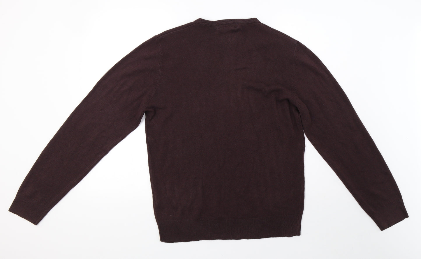 Marks and Spencer Mens Brown  Knit Pullover Sweatshirt Size S