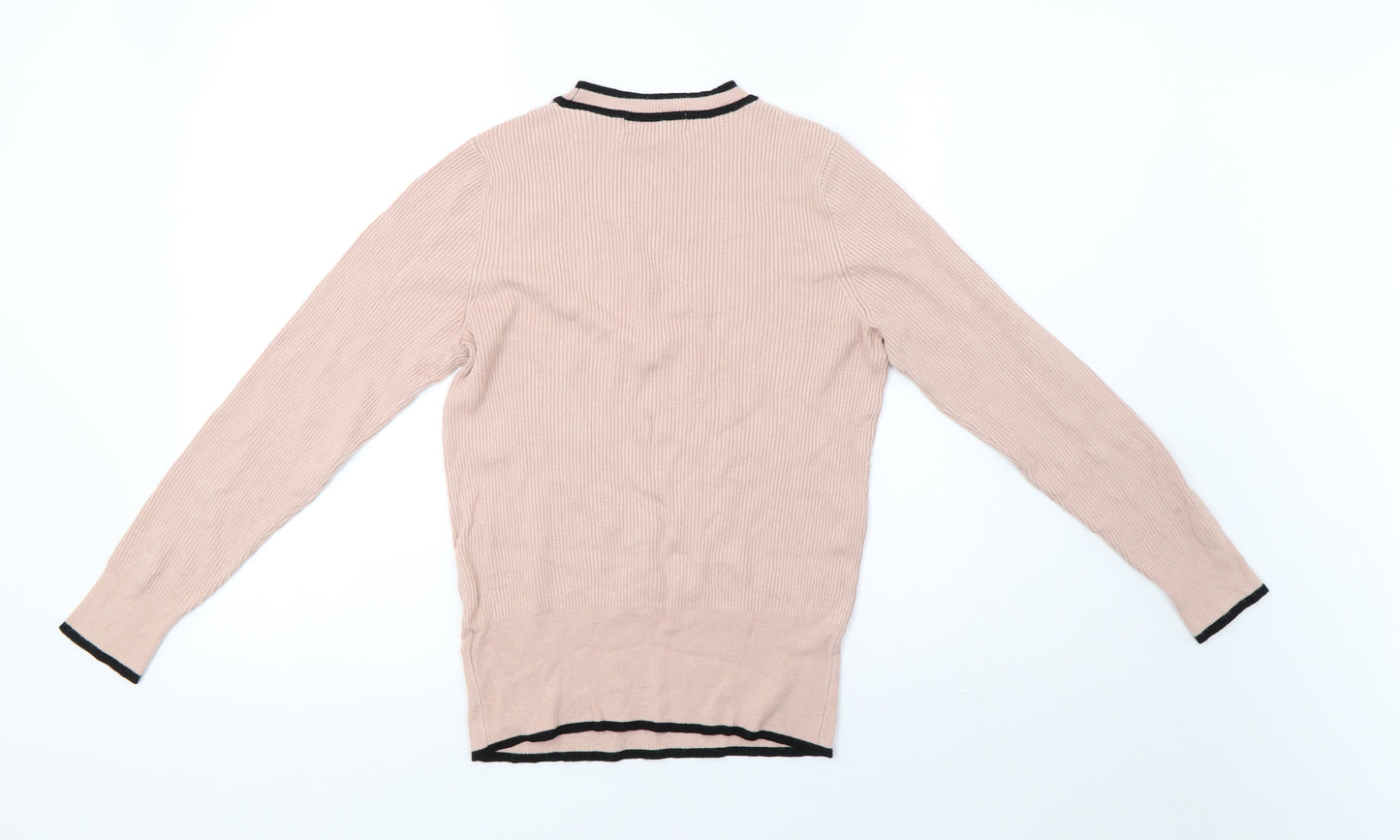 Marks and Spencer Womens Pink  Knit Pullover Sweatshirt Size 12