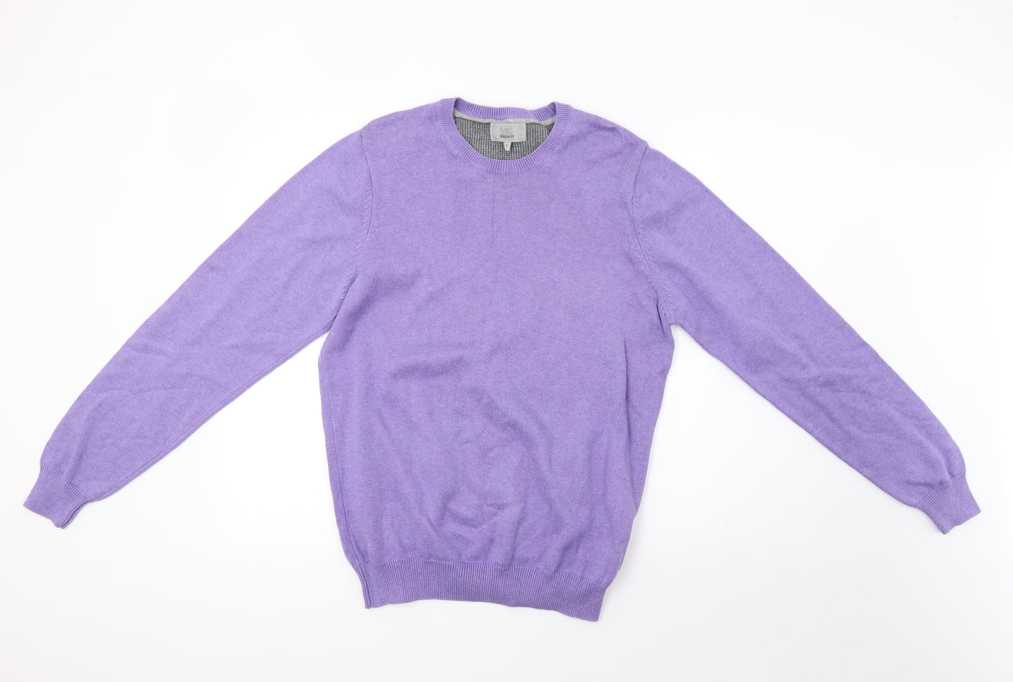Marks and Spencer Mens Purple  Knit Pullover Sweatshirt Size S