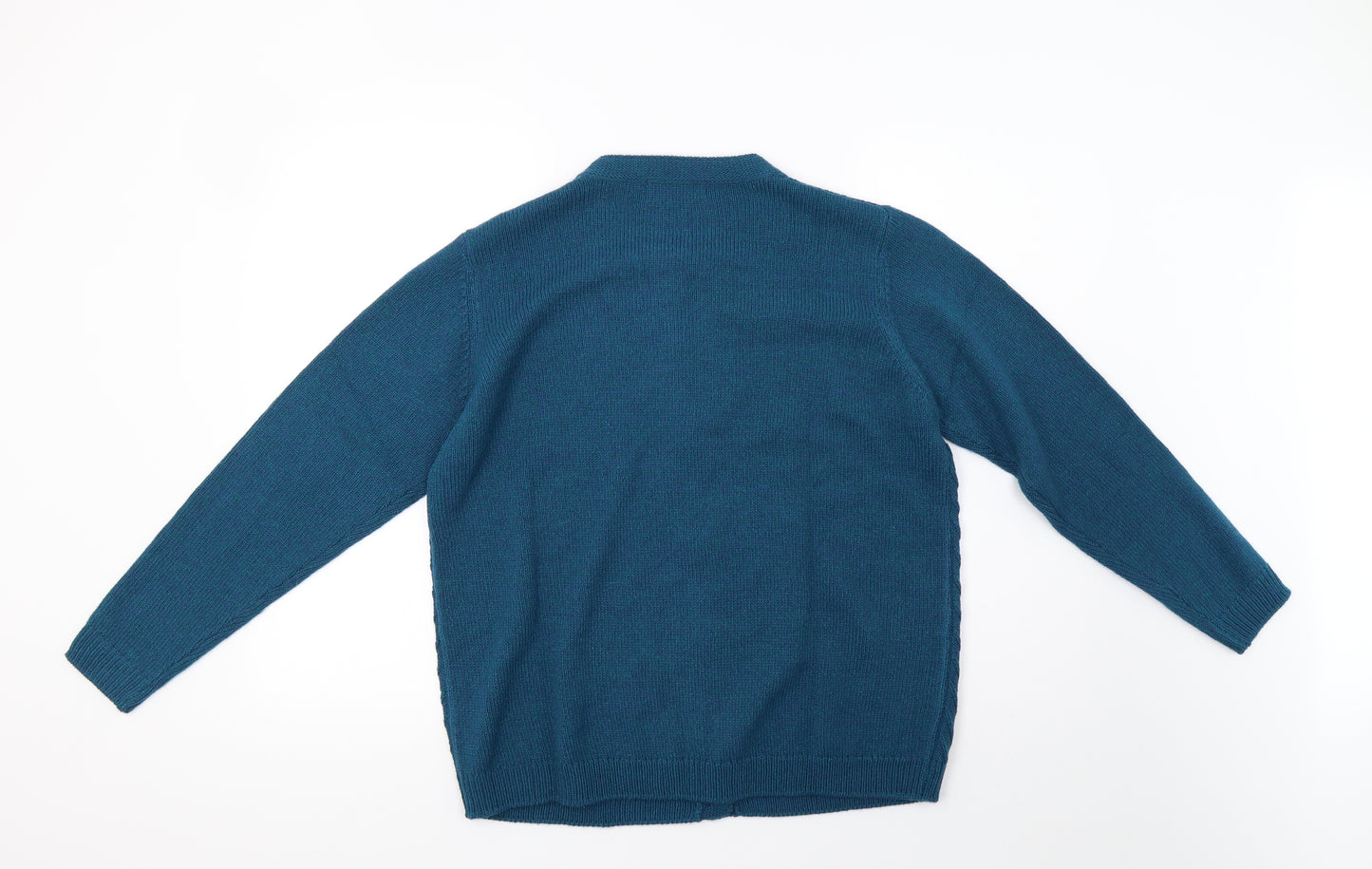 honer millburn Womens Green  Knit Pullover Sweatshirt Size 16