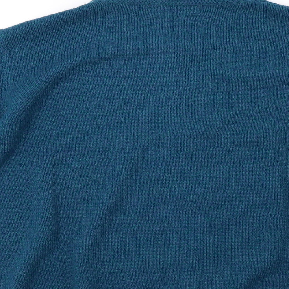 honer millburn Womens Green  Knit Pullover Sweatshirt Size 16