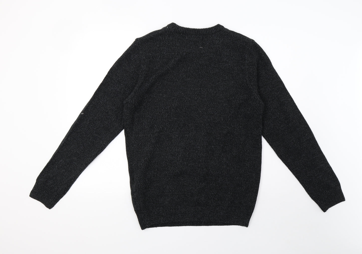 NEXT Mens Grey  Knit Pullover Sweatshirt Size M