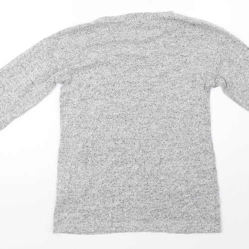 Primark Girls Grey  Knit Pullover Sweatshirt Size 11-12 Years
