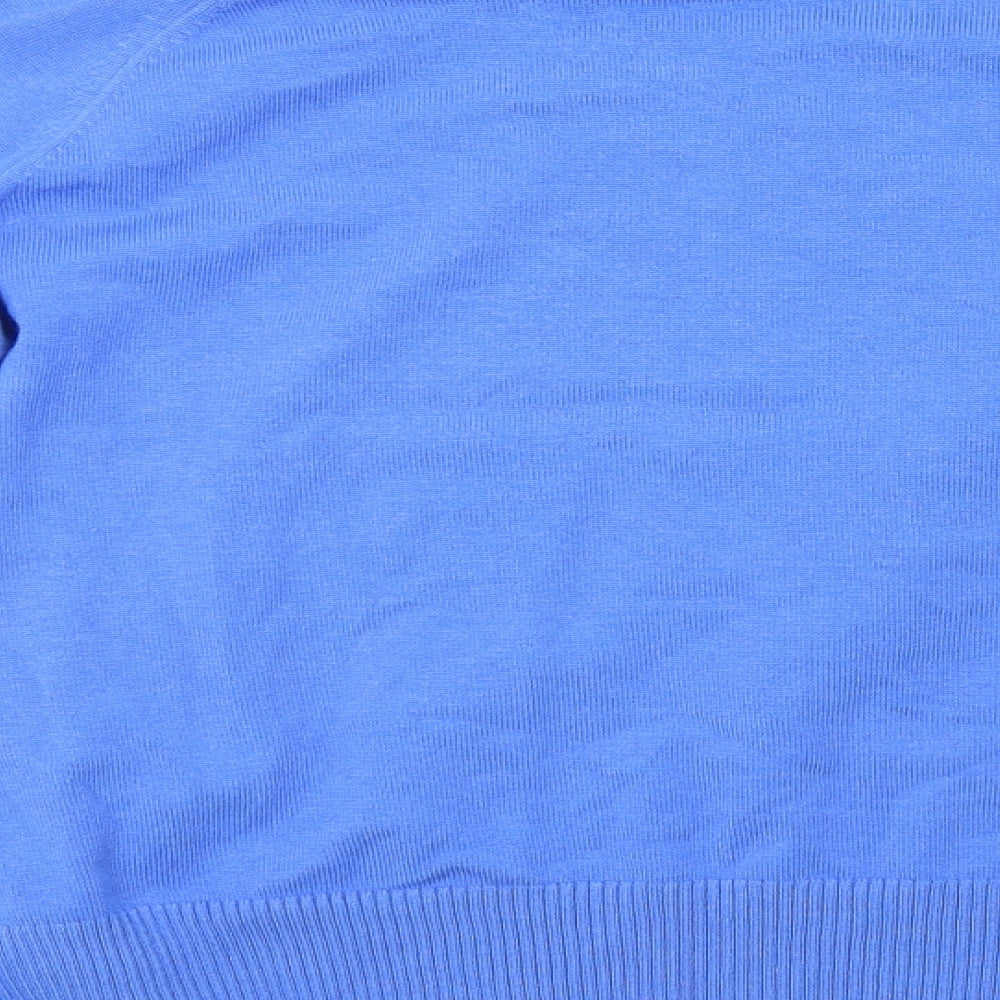 Dorothy Perkins Womens Blue  Knit Pullover Sweatshirt Size 20