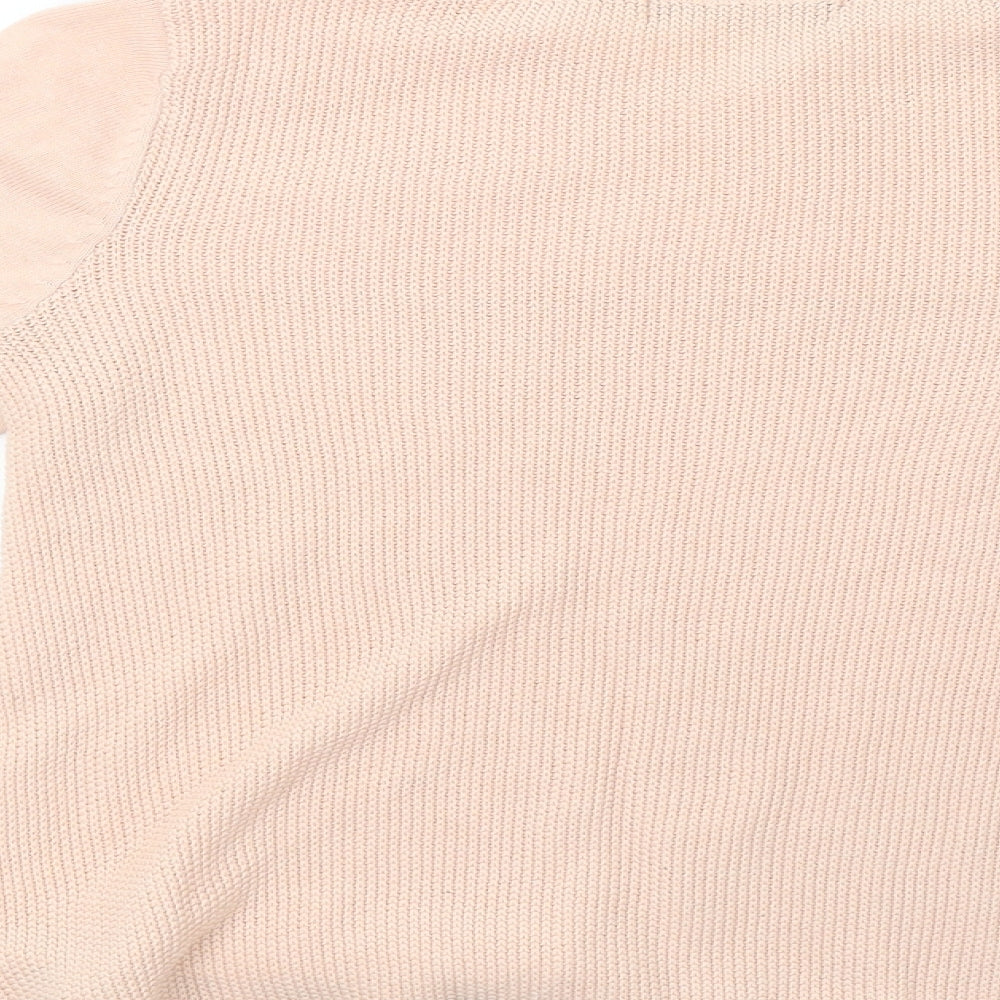 Marks and Spencer Womens Pink  Knit Pullover Sweatshirt Size 10