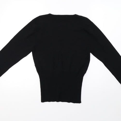 paramour Womens Black   Pullover Sweatshirt Size M