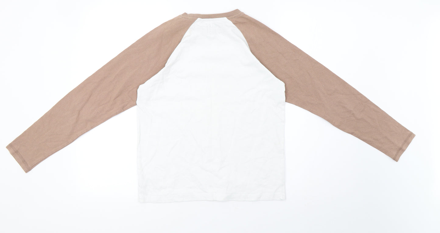 NEXT Boys White   Pullover Sweatshirt Size 8 Years