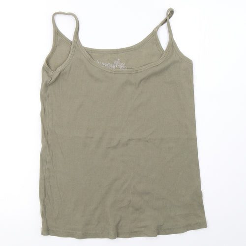 Simply Be Womens Green   Basic Tank Size 14
