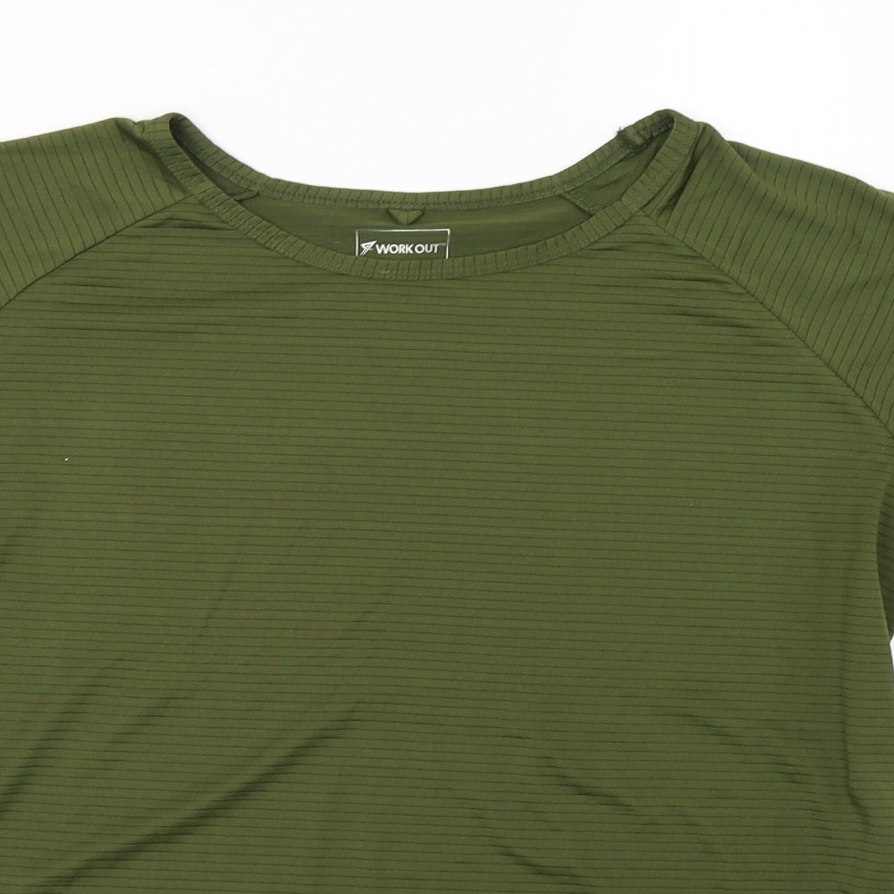 Primark Womens Green   Basic T-Shirt Size 14