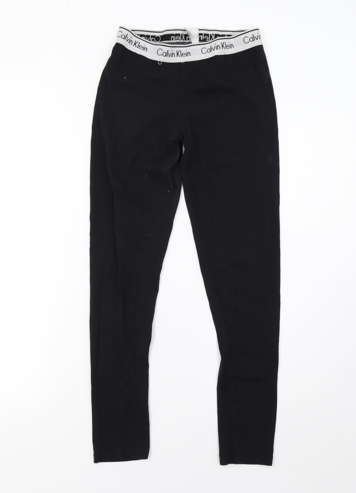 Calvin Klein Womens Black    Leggings Size M L26 in