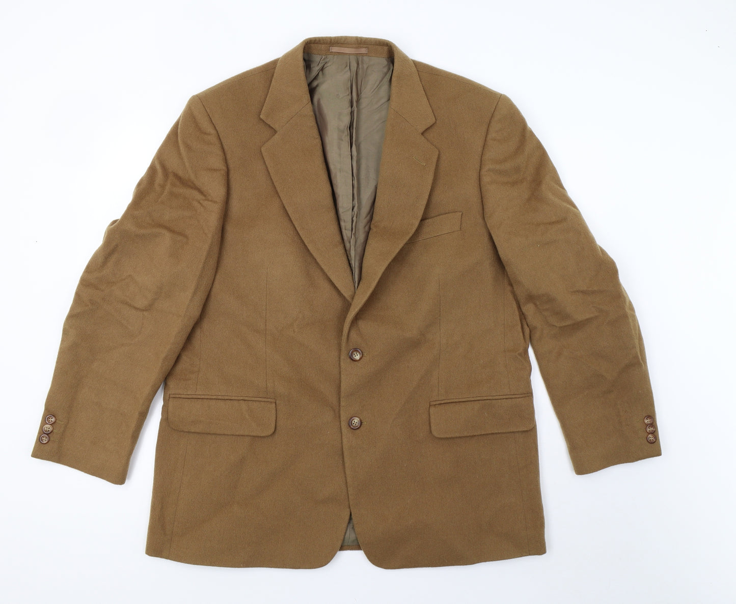 Preworn Womens Brown   Jacket Blazer Size 44