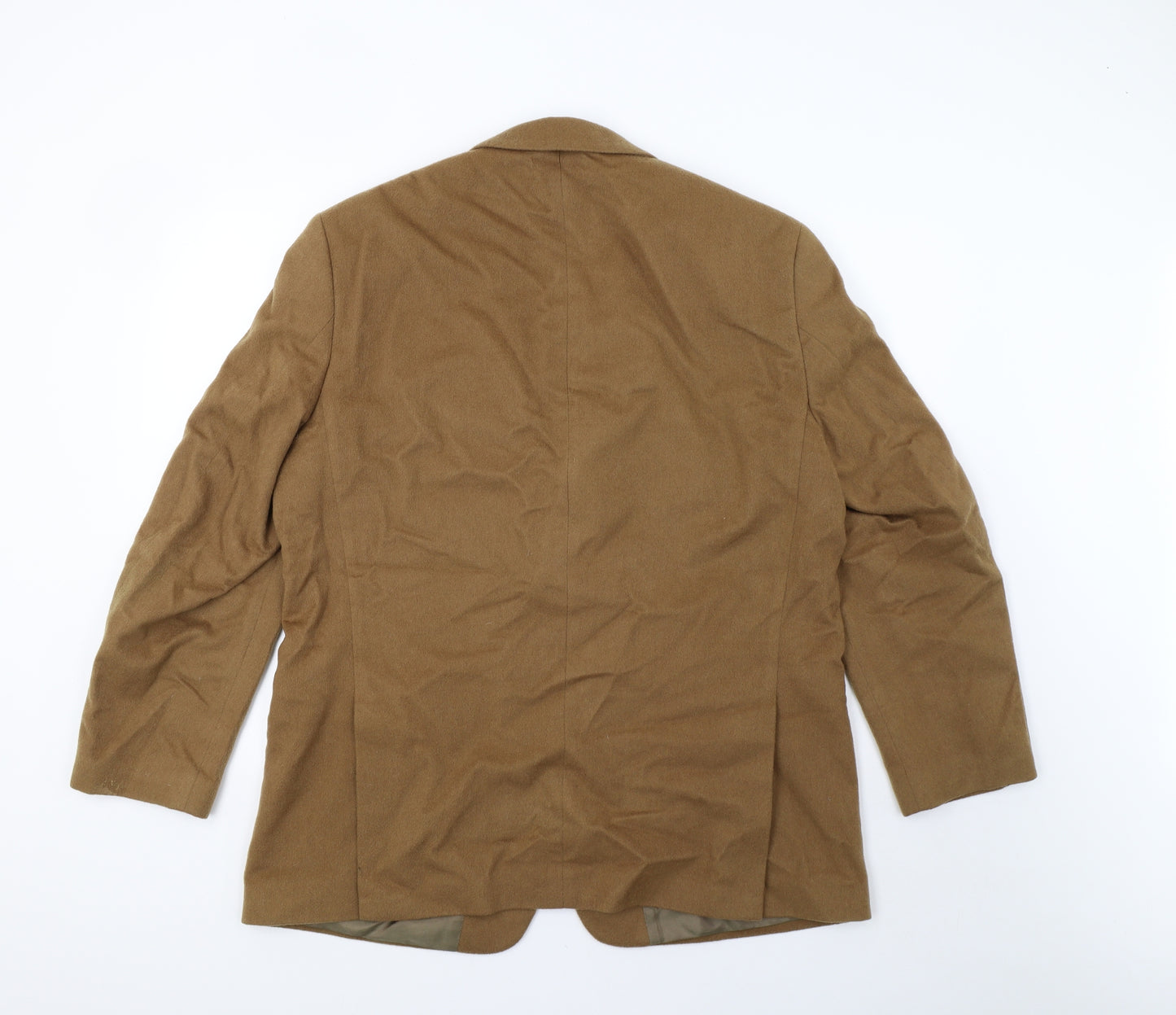 Preworn Womens Brown   Jacket Blazer Size 44