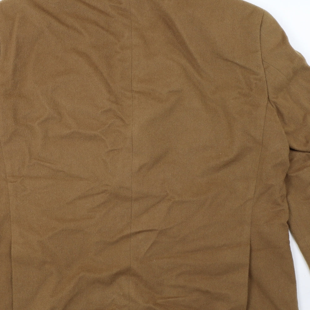 Preworn Womens Brown   Jacket Blazer Size 44