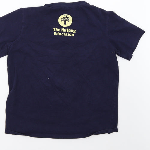 Preworn Womens Blue   Basic T-Shirt Size S