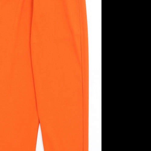Stylewise Womens Orange   Trousers  Size S L27 in