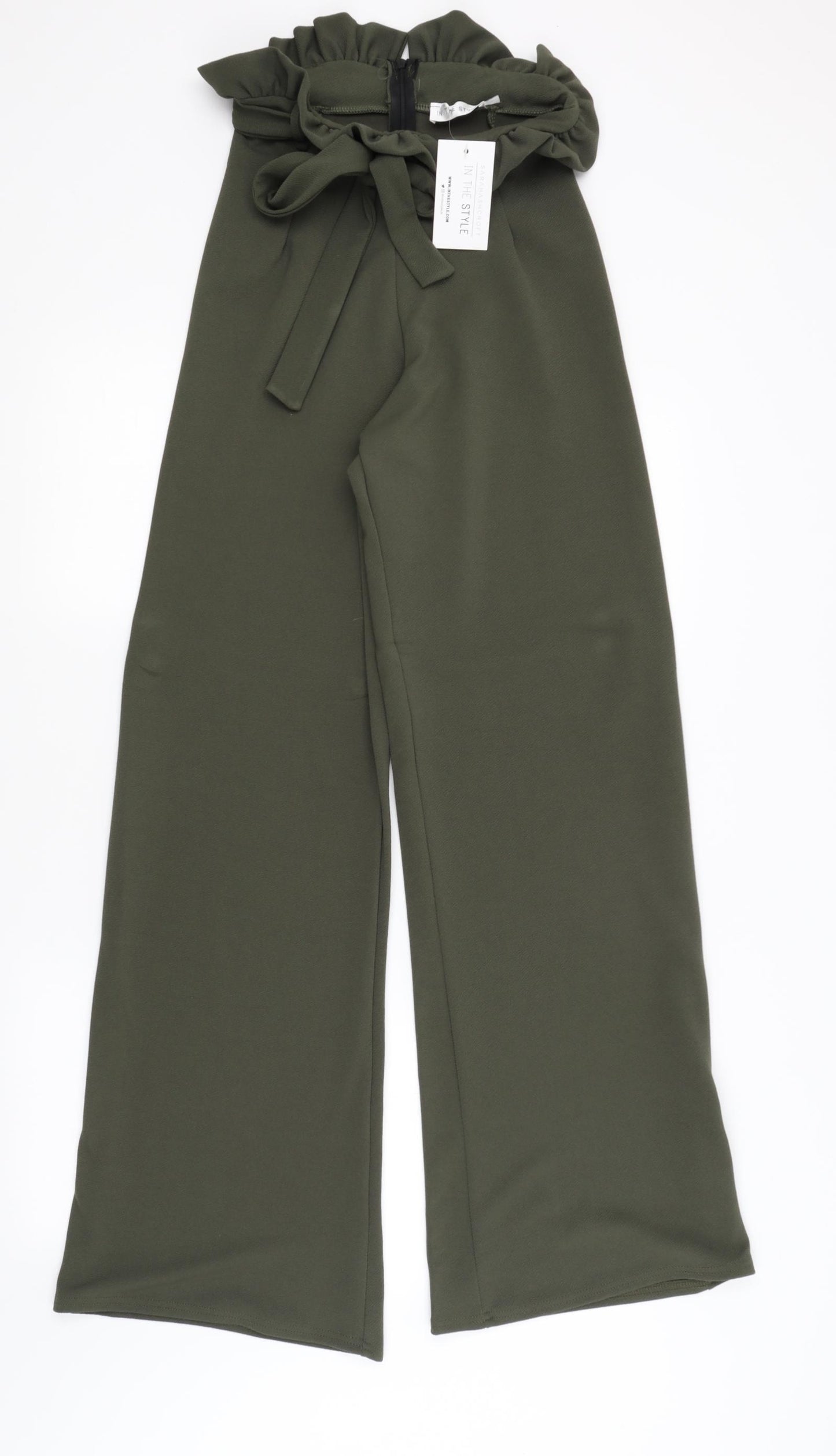 In the Style Womens Green   Trousers  Size 8 L32 in