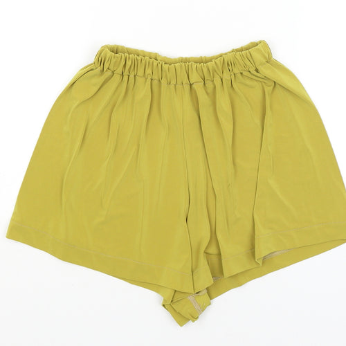 Endelle Womens Green   Hot Pants Shorts Size 6