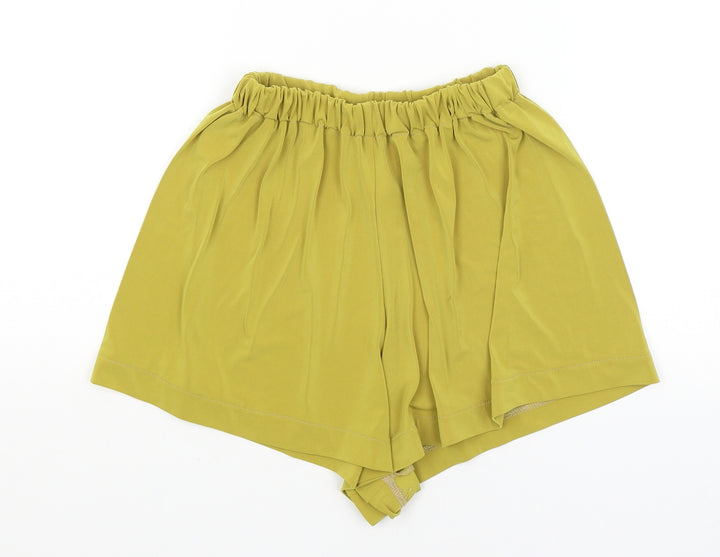 Endelle Womens Green   Hot Pants Shorts Size 6