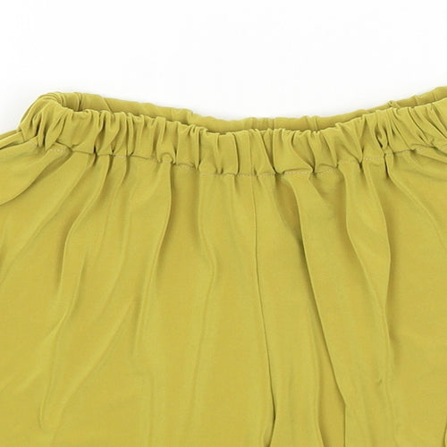 Endelle Womens Green   Hot Pants Shorts Size 6