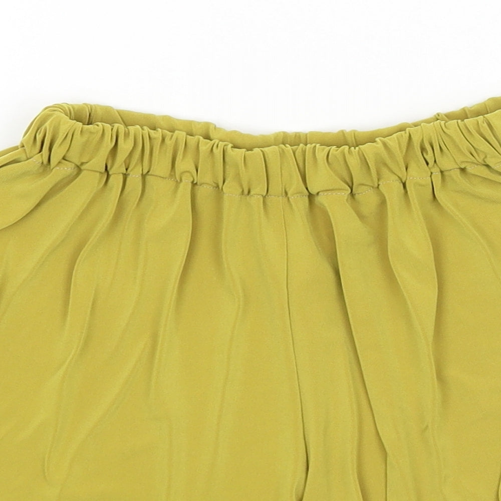 Endelle Womens Green   Hot Pants Shorts Size 6