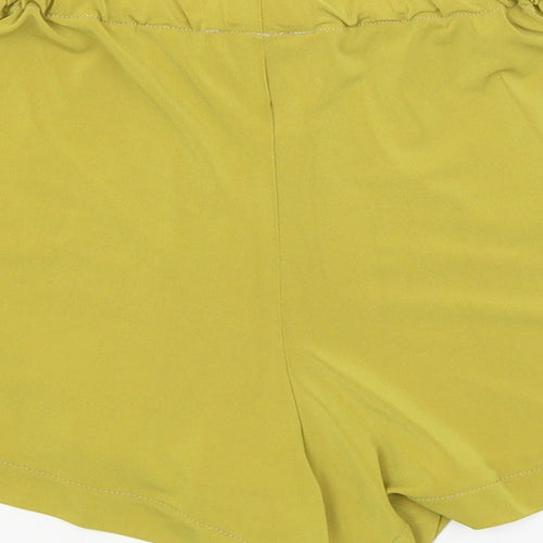 Endelle Womens Green   Hot Pants Shorts Size 6