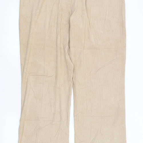 Editions Womens Beige   Trousers  Size 18 L31 in