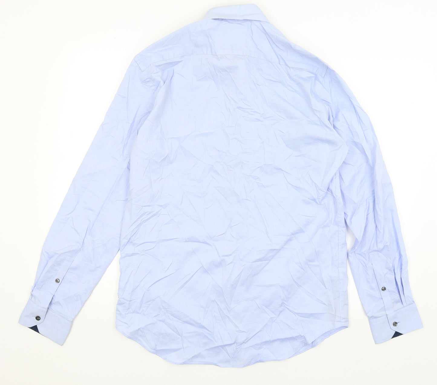 Autograph Mens Blue    Dress Shirt Size 15.5