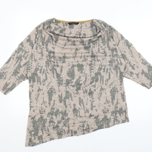 Viz A Viz Womens Brown   Pullover Jumper Size 16