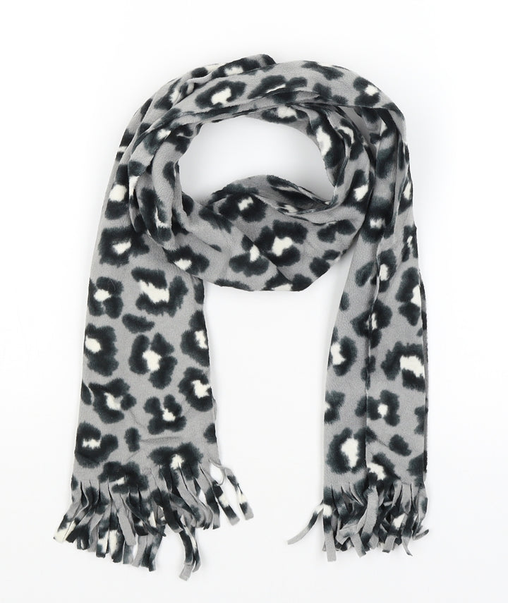 Preworn Girls Green Animal Print  Scarf Scarves & Wraps One Size