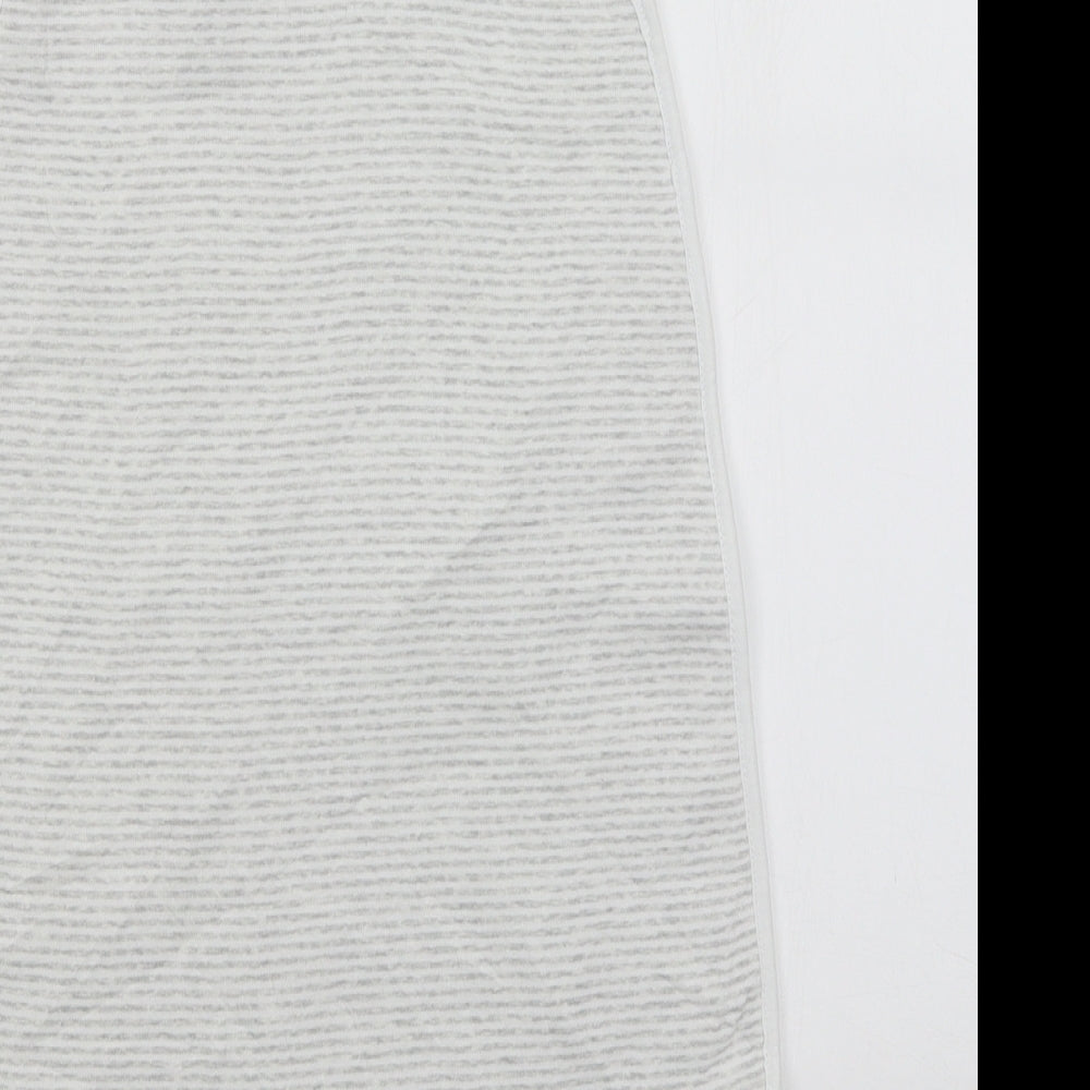 Little White Company Baby White Striped  Babygrow One-Piece Size 3-6 Months  - Giraffes