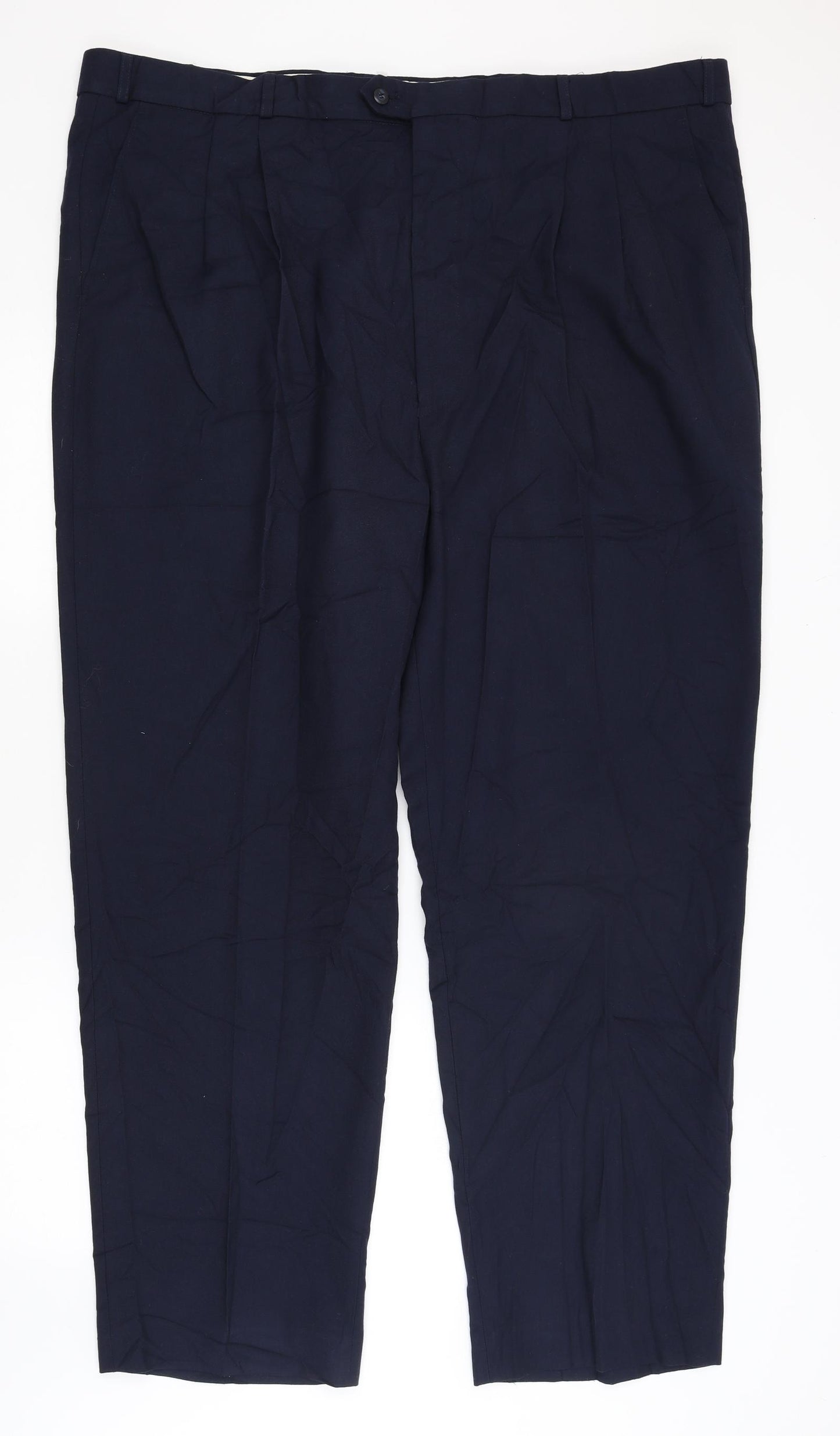 High & Mighty Mens Blue   Trousers  Size 48 in L31 in